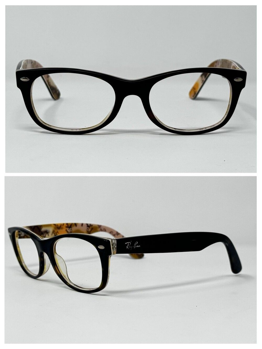Ray-Ban RB5184 5409 Black Tortoise Eyeglass Frames 50-18-145